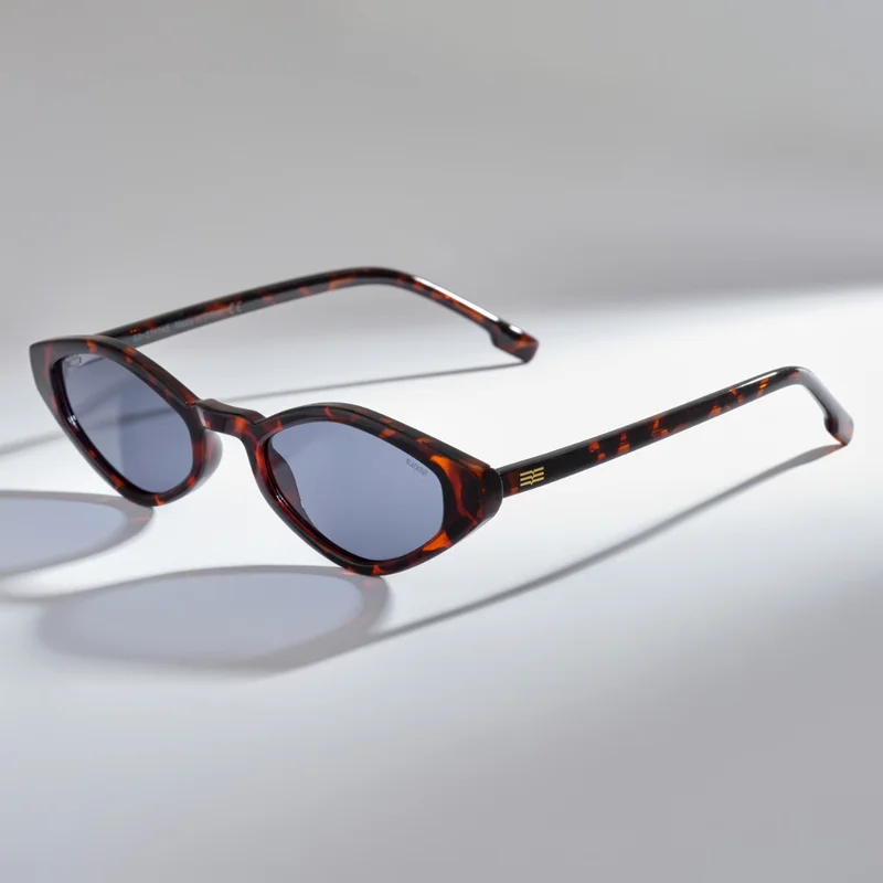 بلاك أوت Women's LAYMOUN Sunglasses - Lens Size: 50 mm - Brown